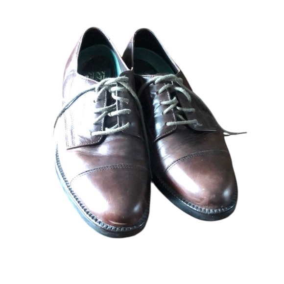 Nunn Bush Other - Men’s size 8 1/2M brown leather Nunn Bush lace up dress shoes